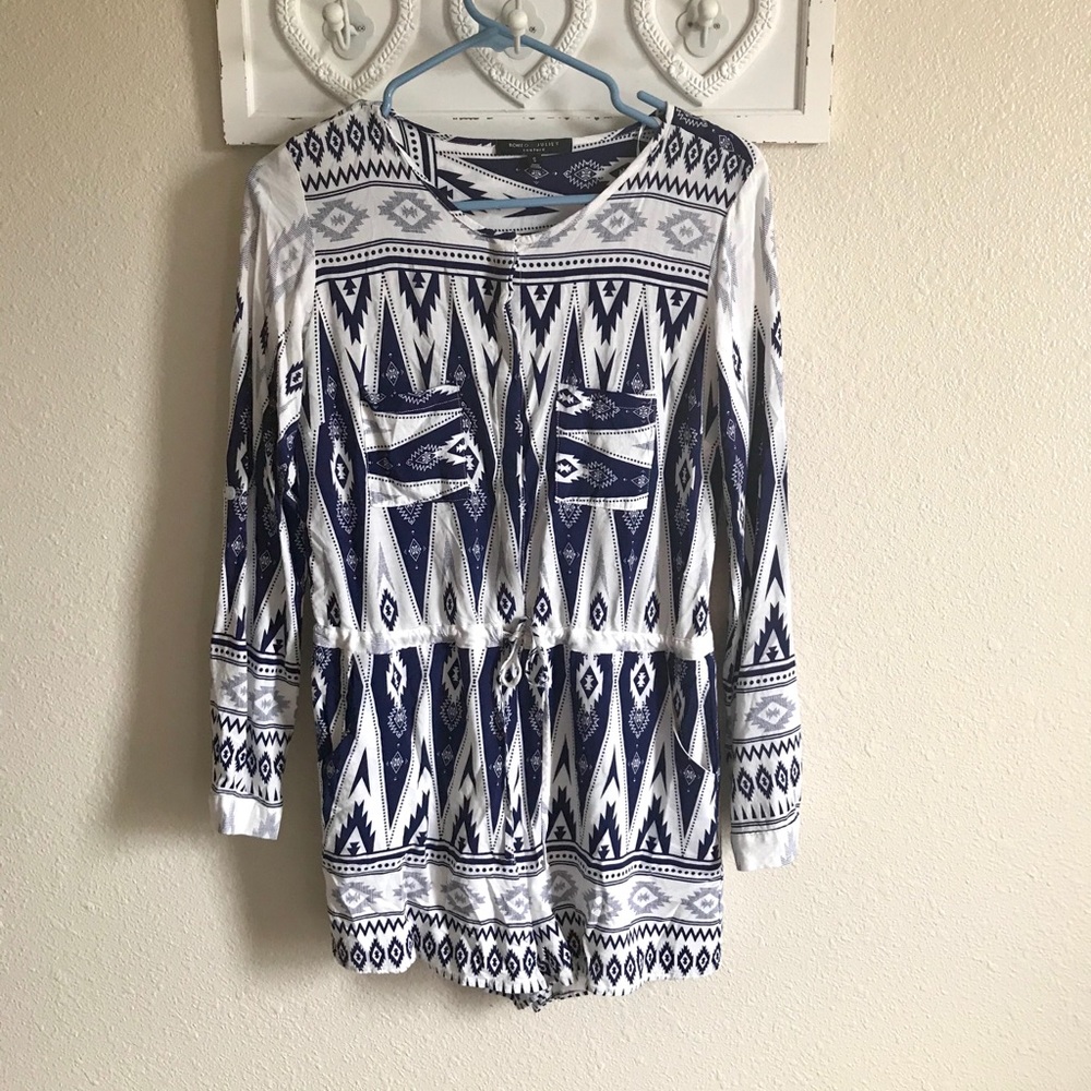 Romeo & Juliet Couture Romper Jumpsuit